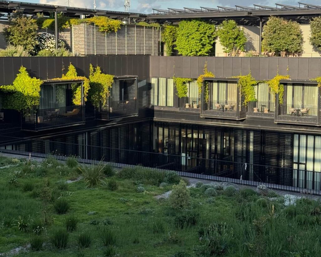 Madame Rêve Hotel, Paris. Rooftop Garden