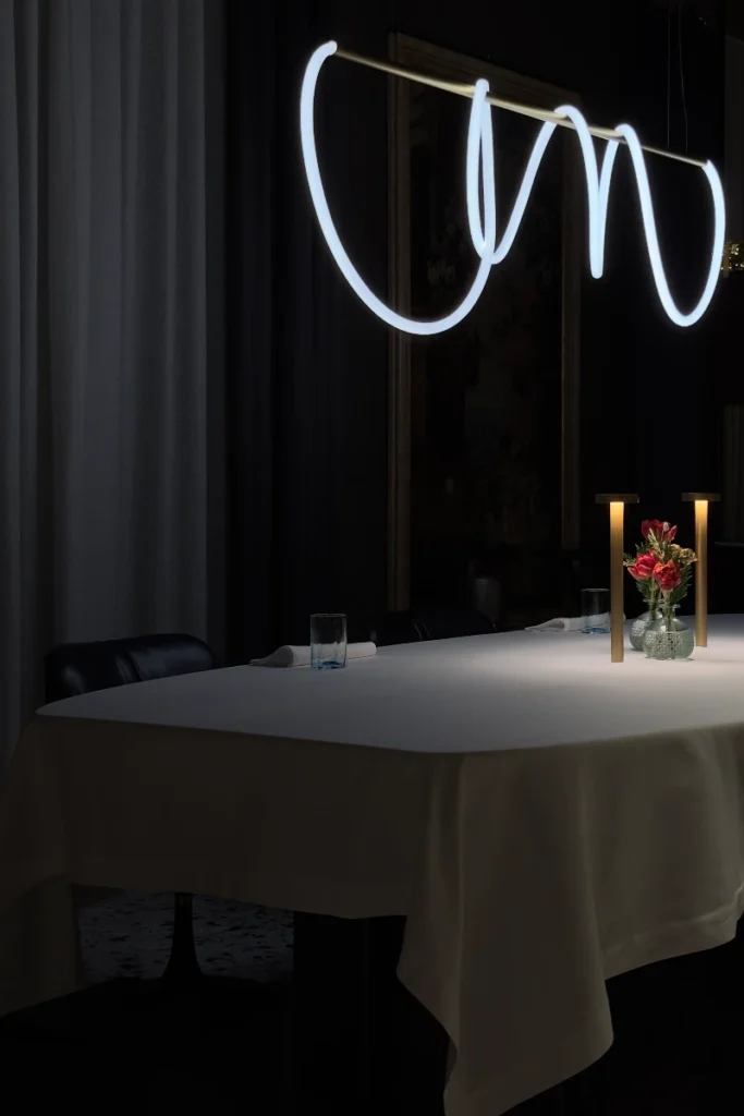 Lighting installation by Studio Morghen