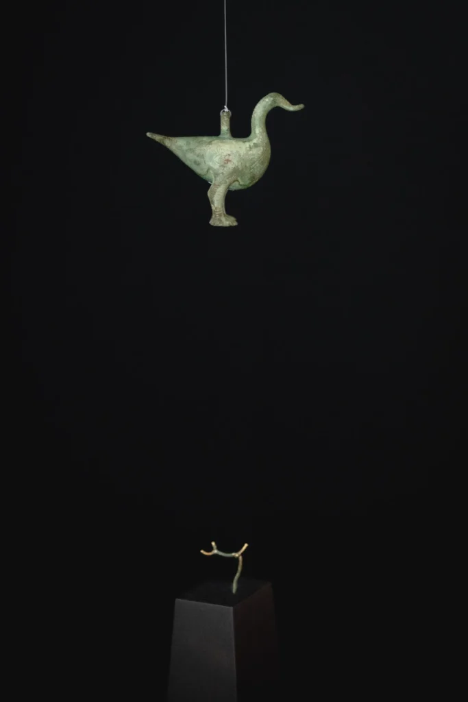 Greek Pendant of a Water Bird, Thessaly Geometric Period, 8th century BC
